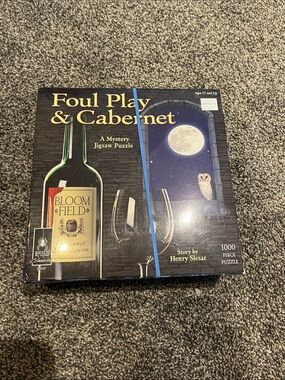Foul Play & Cabernet Mystery Jigsaw Puzzle - Solve the puzzle to solve the case